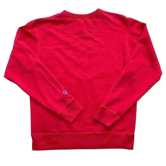 Champion Athletic Crewneck Sweatshirt Men’s Medium Red Activewear - Picture 2 of 8